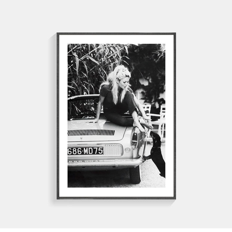 Vintage Inspired Framed Art Print