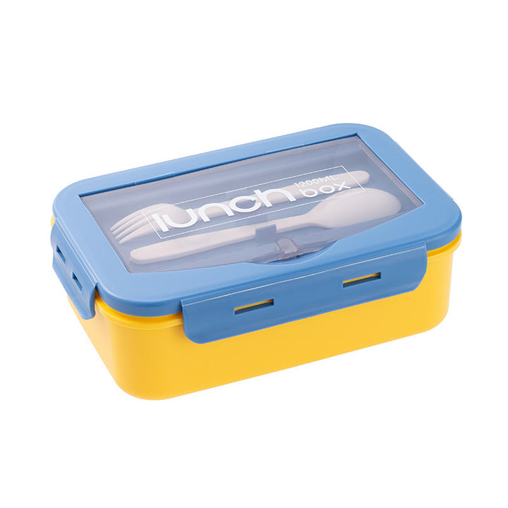 BPA-Free Lunch Box with Cutlery Set