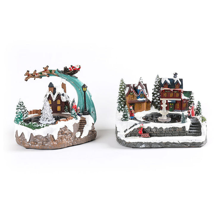 LED Illuminated Winter Scene Snow Globe Kalsten