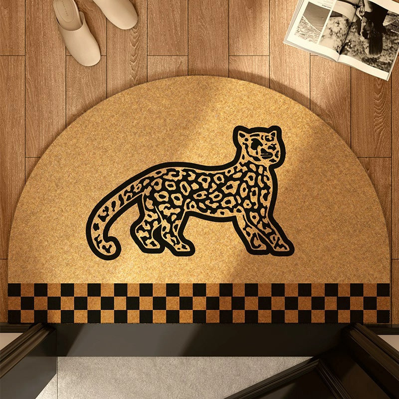 Half-Circle Coir Door Mat