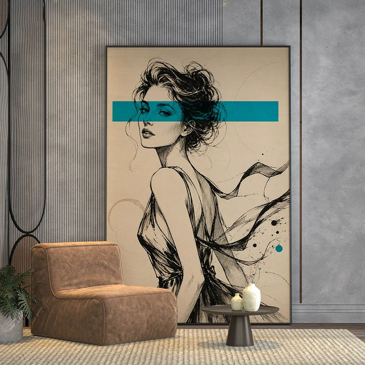 Stylish Art Print for Modern Home Interiors