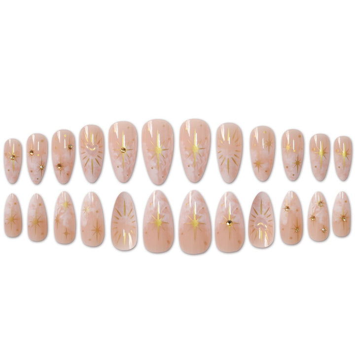 Chic Decorative Press-On Nail Art Kalsten