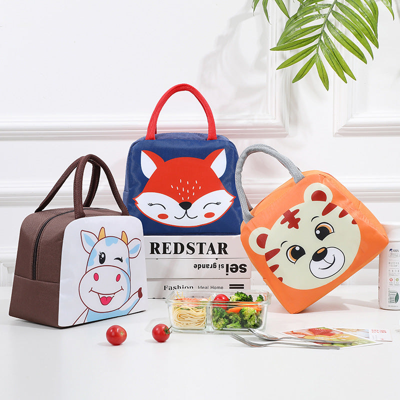 Cute Animal Themed Insulated Lunch Bag