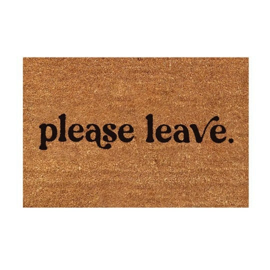 Personalized Holiday Welcome Mat Kalsten