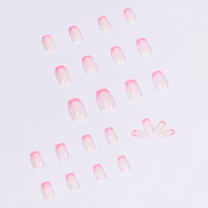 Artificial nail art with elegant French tip Kalsten