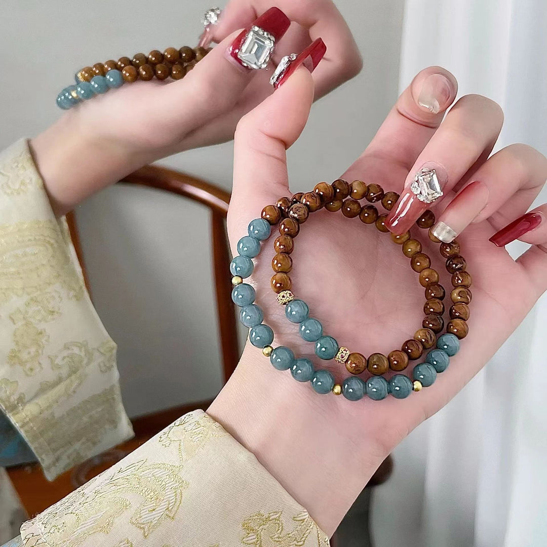 Elegant Beaded Bracelet Set Kalsten