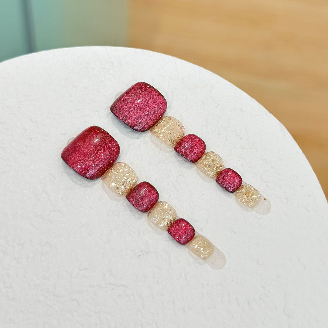 Decorative Glitter Hair Clip Set