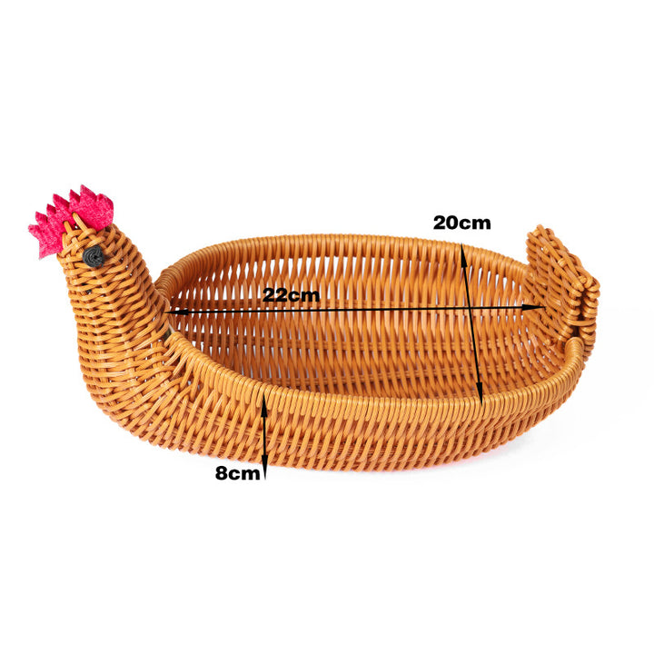 Decorative Wicker Duck Kalsten