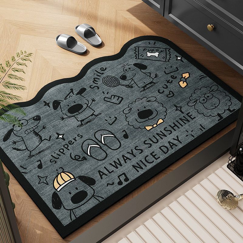 Fun Pet-Themed Door Rug