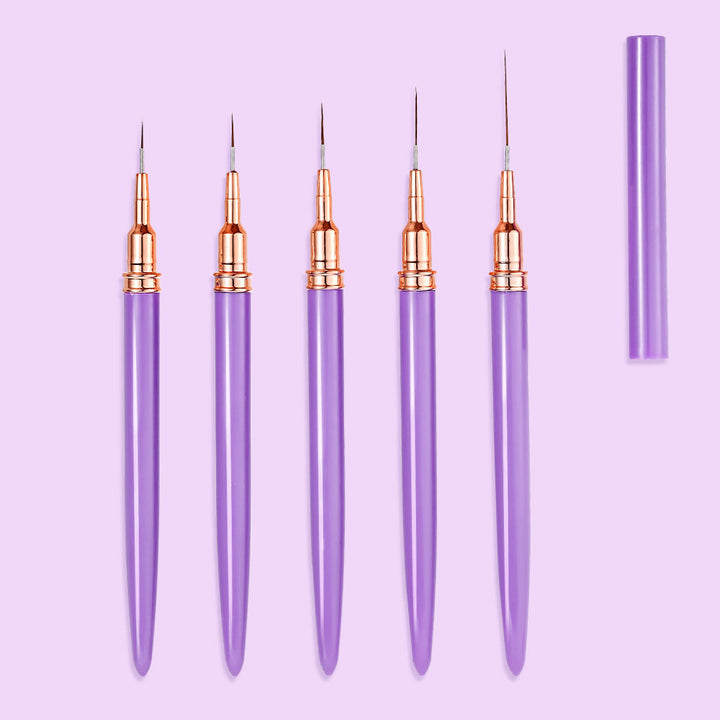 Precision Nail Art Detailing Brushes Set Kalsten