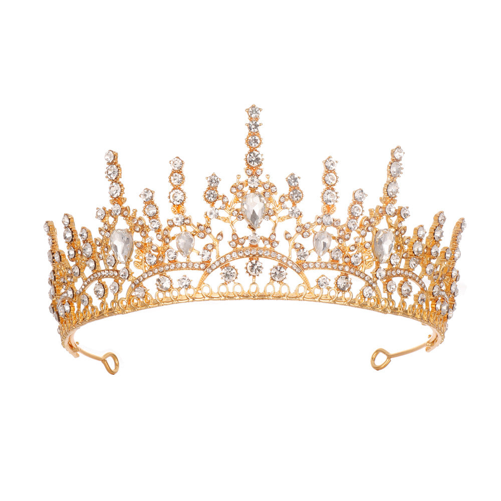 Women Elegant Tiara with Sparkling Crystals Kalsten