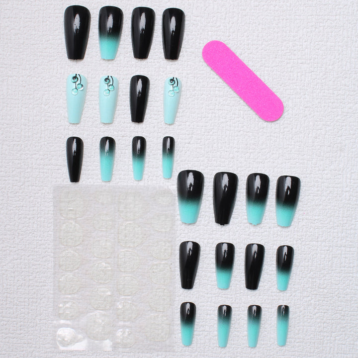 Elegant Gradient Press-On Nails Kalsten