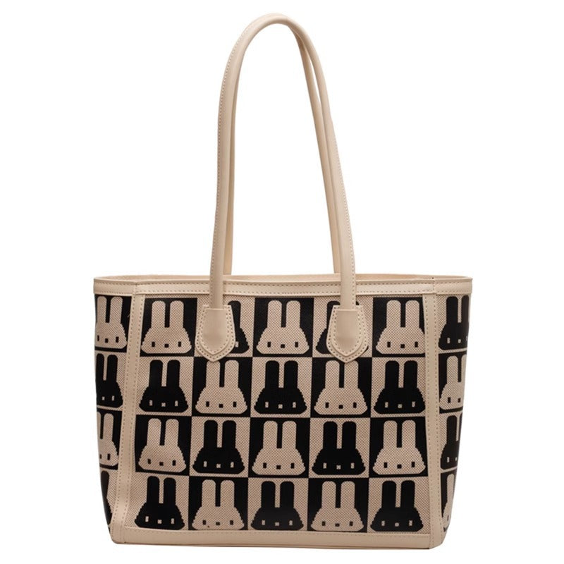 Playful Patterned Tote Bag Kalsten