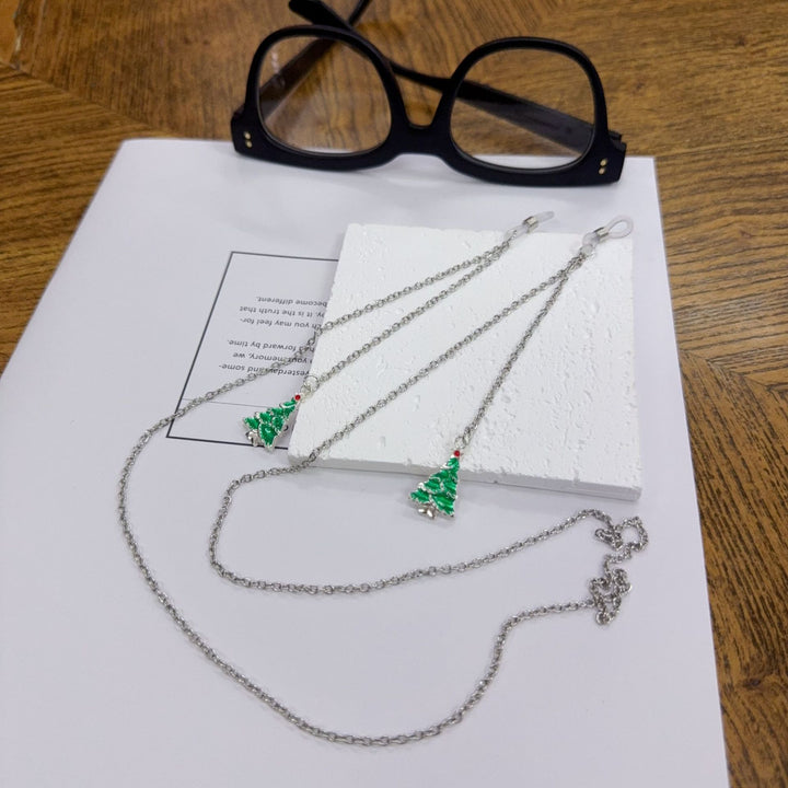 Festive Christmas Tree Eyewear Chain Kalsten