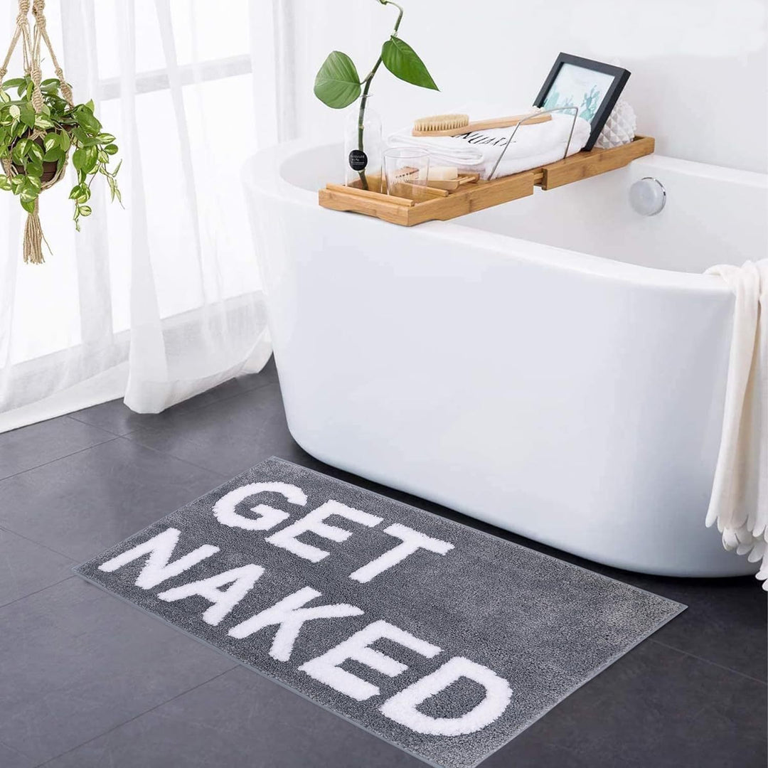 Playful Decorative Bath Mat