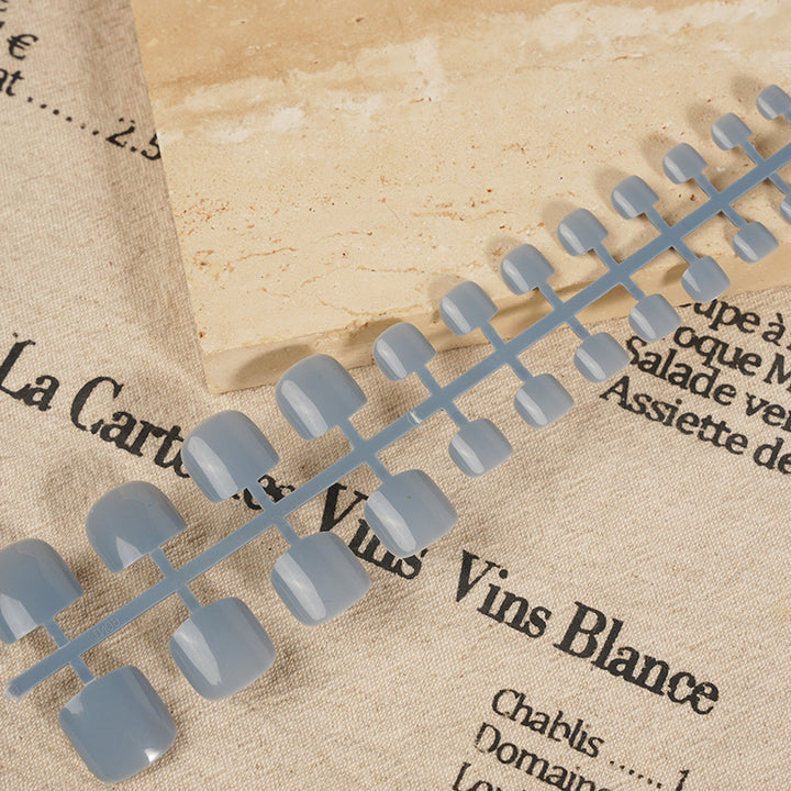 Decorative Short Press-On Nails