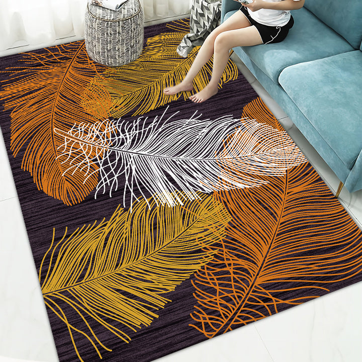 Floral Printed Area Rug Kalsten