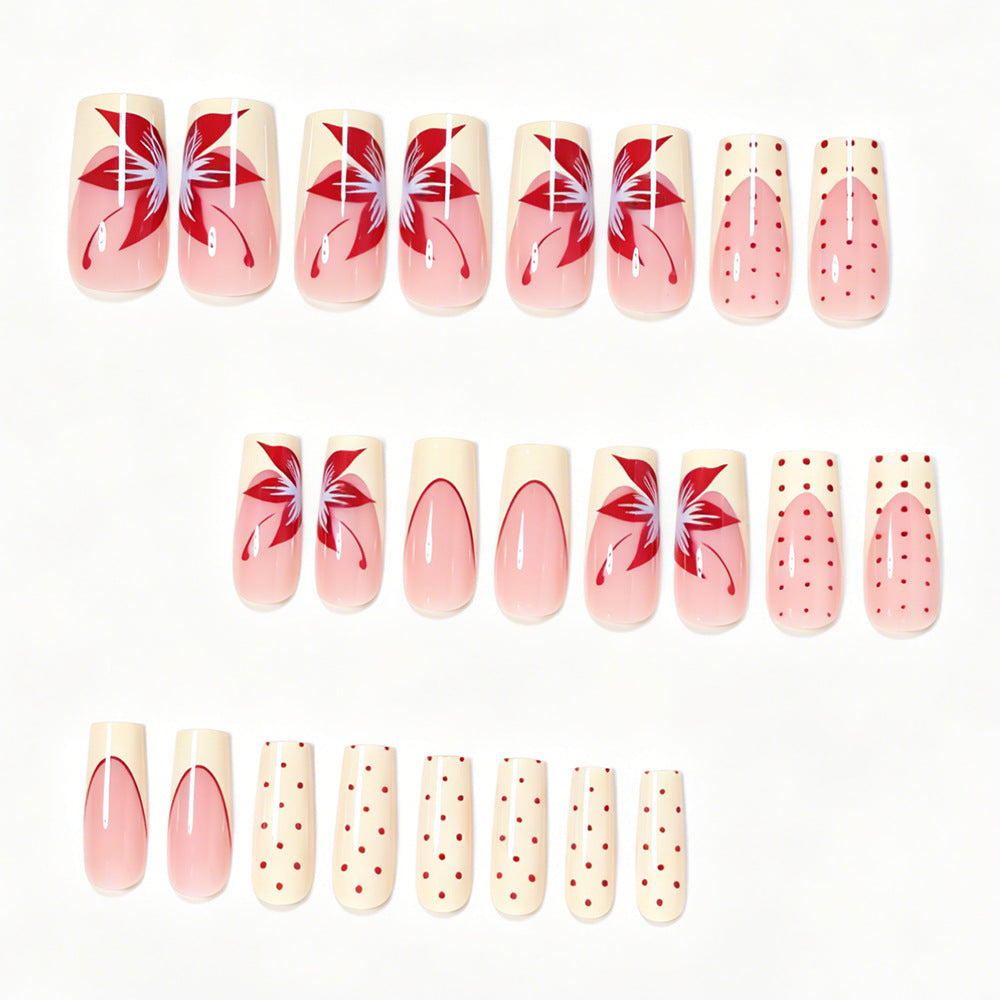 Artistic Press-On Nail Design Kalsten