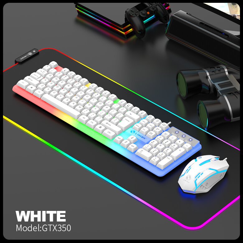 RGB Touch-Sensitive Gaming Keyboard with Precision Mouse Kalsten