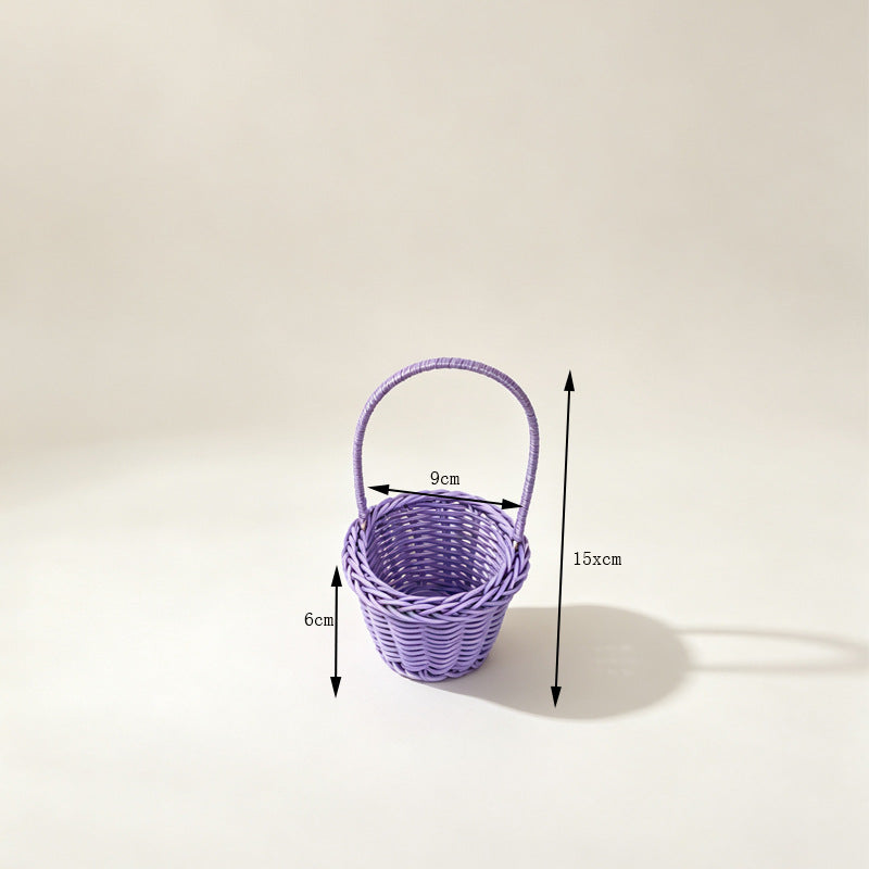 Decorative Miniature Woven Basket Kalsten
