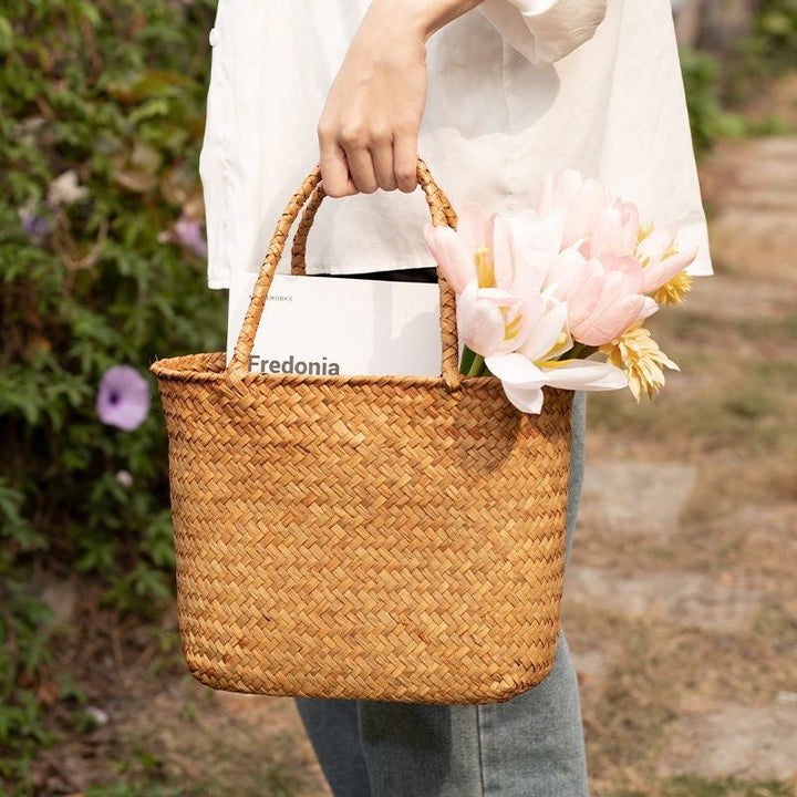 Handwoven Decorative Plant Basket Kalsten