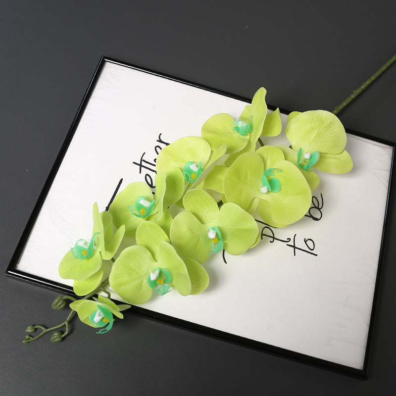 Faux Orchid Flower Stem for Home Decor Display