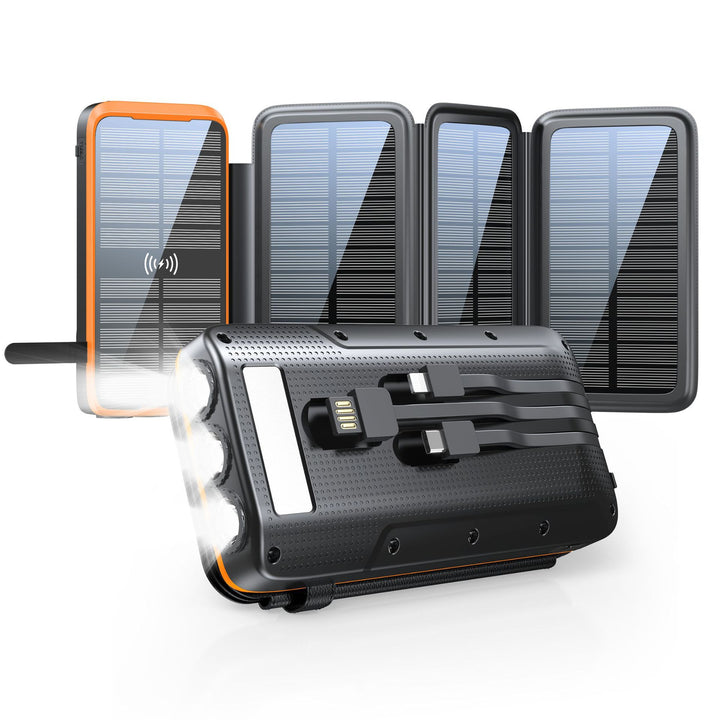 Solar Powerbank with Integrated Flashlight Kalsten