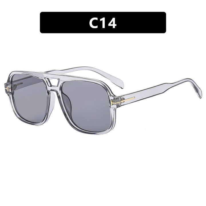 Ladies square designer glasses with delicate frame and modern plastic material Kalsten