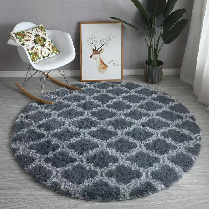 Soft Plush Round Area Rug Kalsten