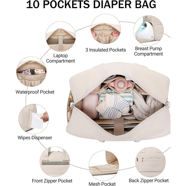 Multifunctional Diaper Bag Kalsten