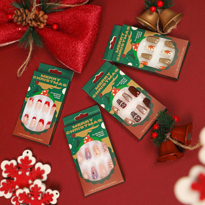 Christmas Nail Art Kalsten