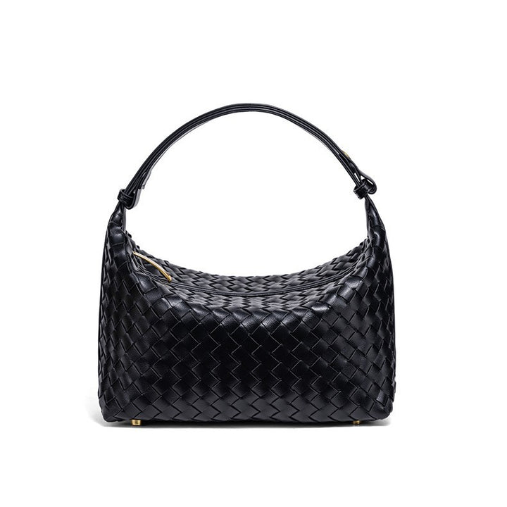Braided Vegan Leather Shoulder Bag Kalsten