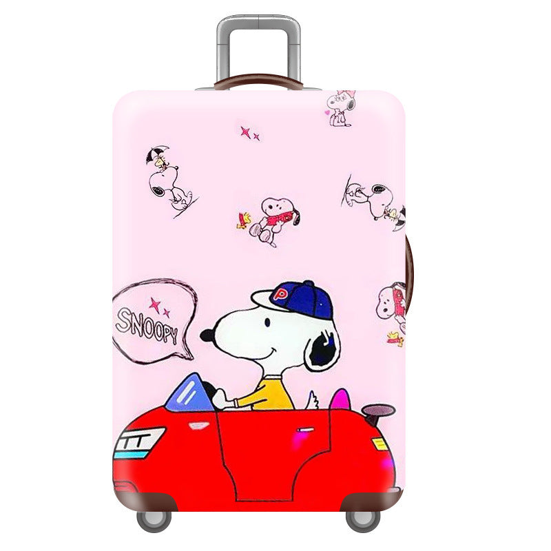 Unisex children's suitcase with reinforced hard shell, telescopic handle and Kuromi motif Kalsten