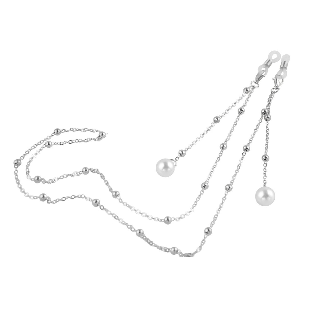 Elegant Pearl-Accent Eyewear Chain Kalsten