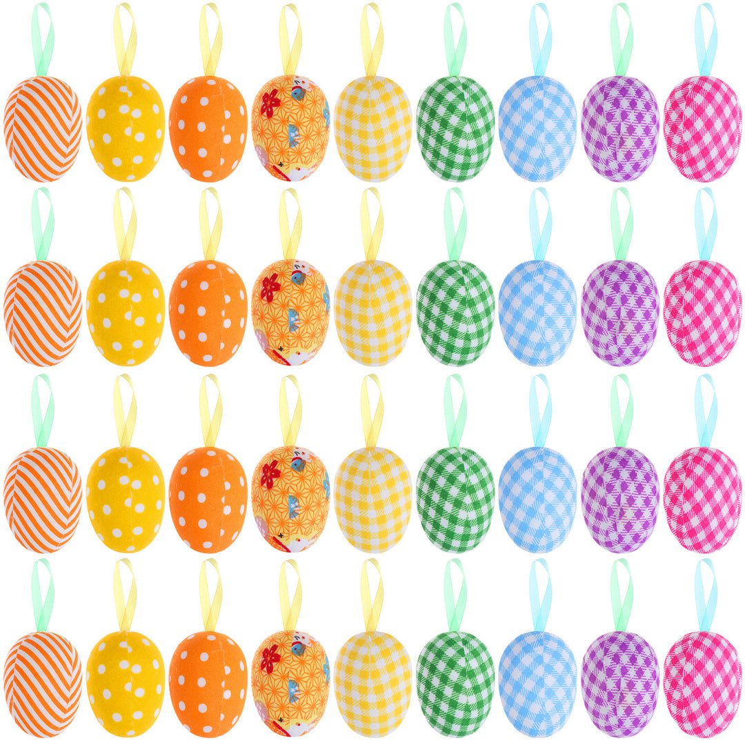 Decorative Spring-Inspired Fabric Easter Eggs Kalsten