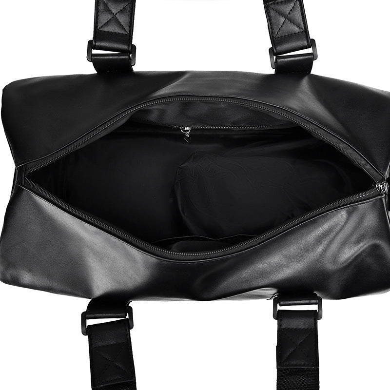 Stylish Leather Weekender Bag Kalsten