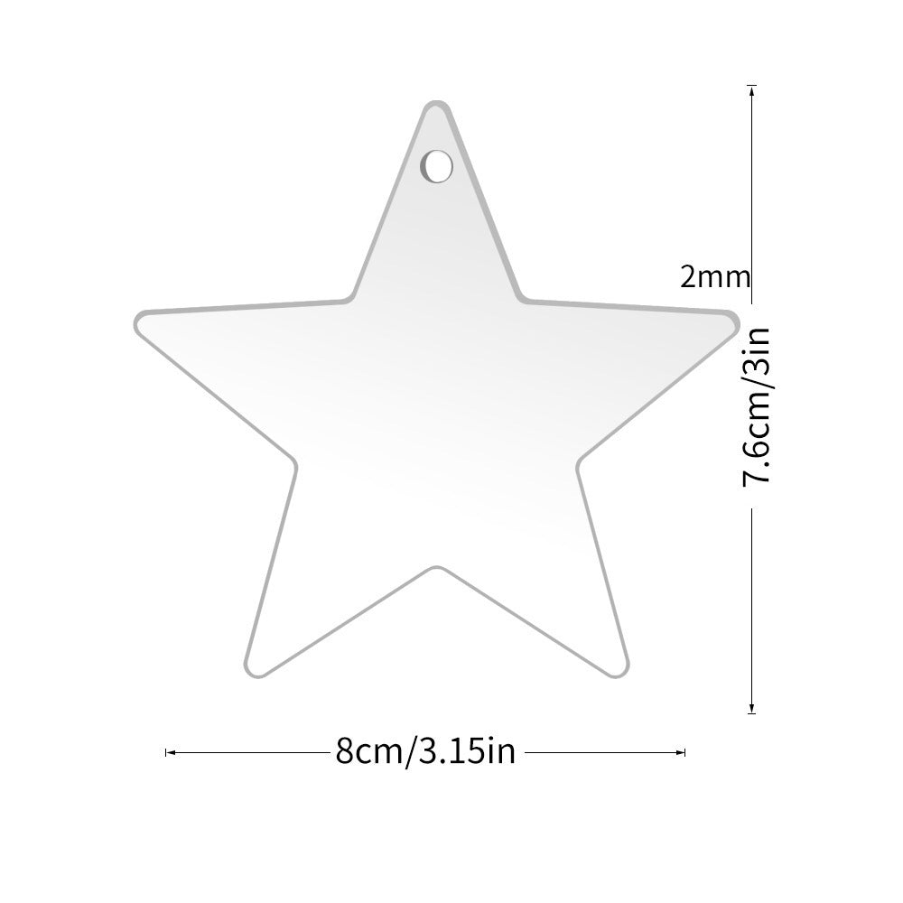 Frosted Snowflake Ornament Kalsten