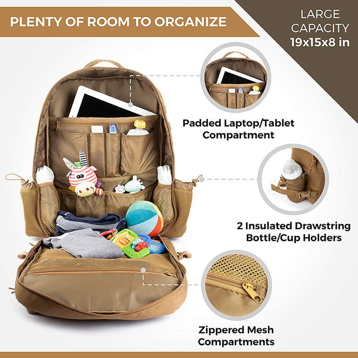 Multi-Functional Diaper Changing Backpack Kalsten