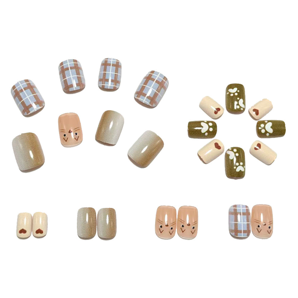 Fun Animal Design Artificial Nails Kalsten