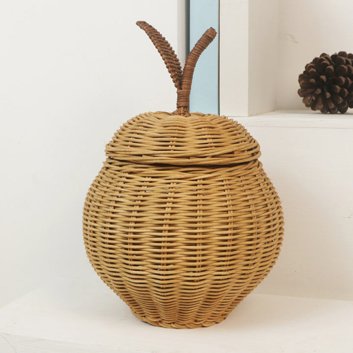Decorative Woven Storage Container with Lid Kalsten