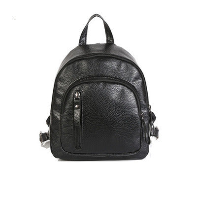 Structured Leather Mini Backpack Kalsten