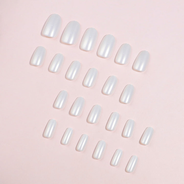 Glossy French Press-On Nail Set with Elegant Finish Kalsten