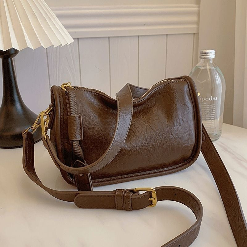 Elegant Leather Handbag Kalsten