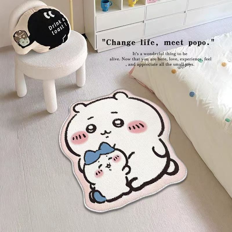 Cartoon Character Plush Area Rug