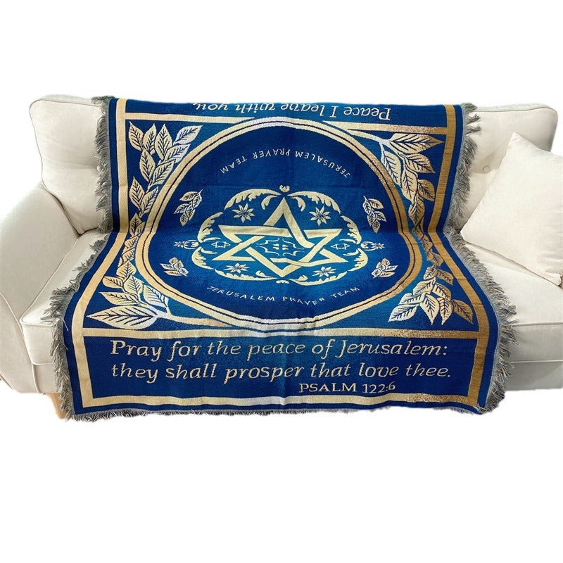 Inspirational Decorative Prayer Throw Blanket