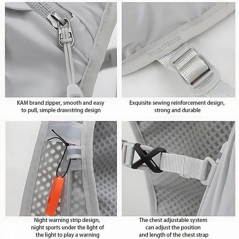 Sporty hydration backpack with breathable mesh back Kalsten
