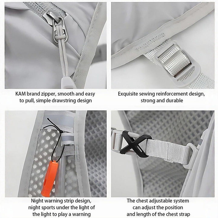 Sporty hydration backpack with breathable mesh back Kalsten