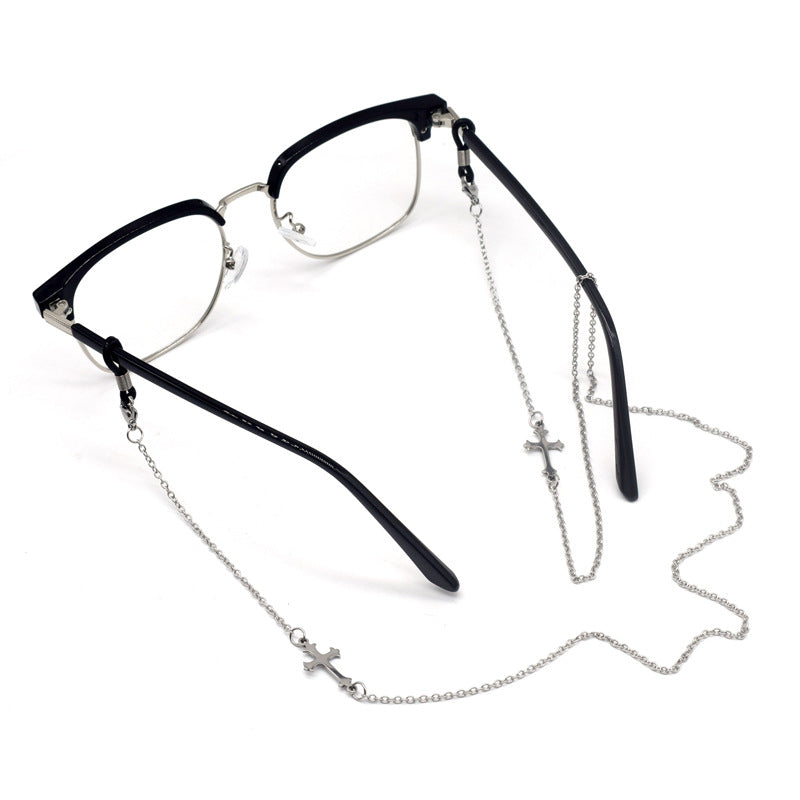 Stylish Cross-Designed Eyewear Chain Kalsten