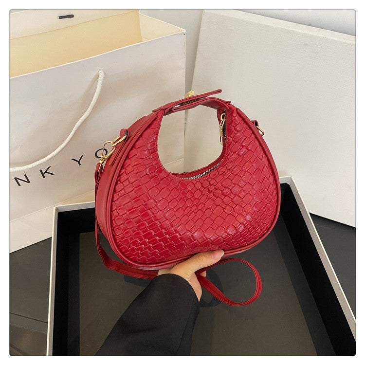 WoTextured Leather Hobo Bag Kalsten