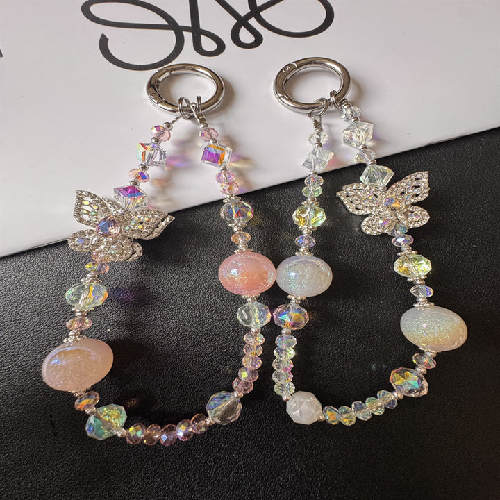 Sparkling Butterfly Charm Keychain Kalsten